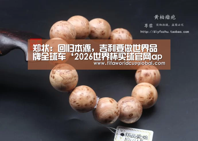 郑状:回归本源,吉利要做世界品牌全球车‘2026世界杯买球官网app下载地址’(图3) 2026世界杯买球官网